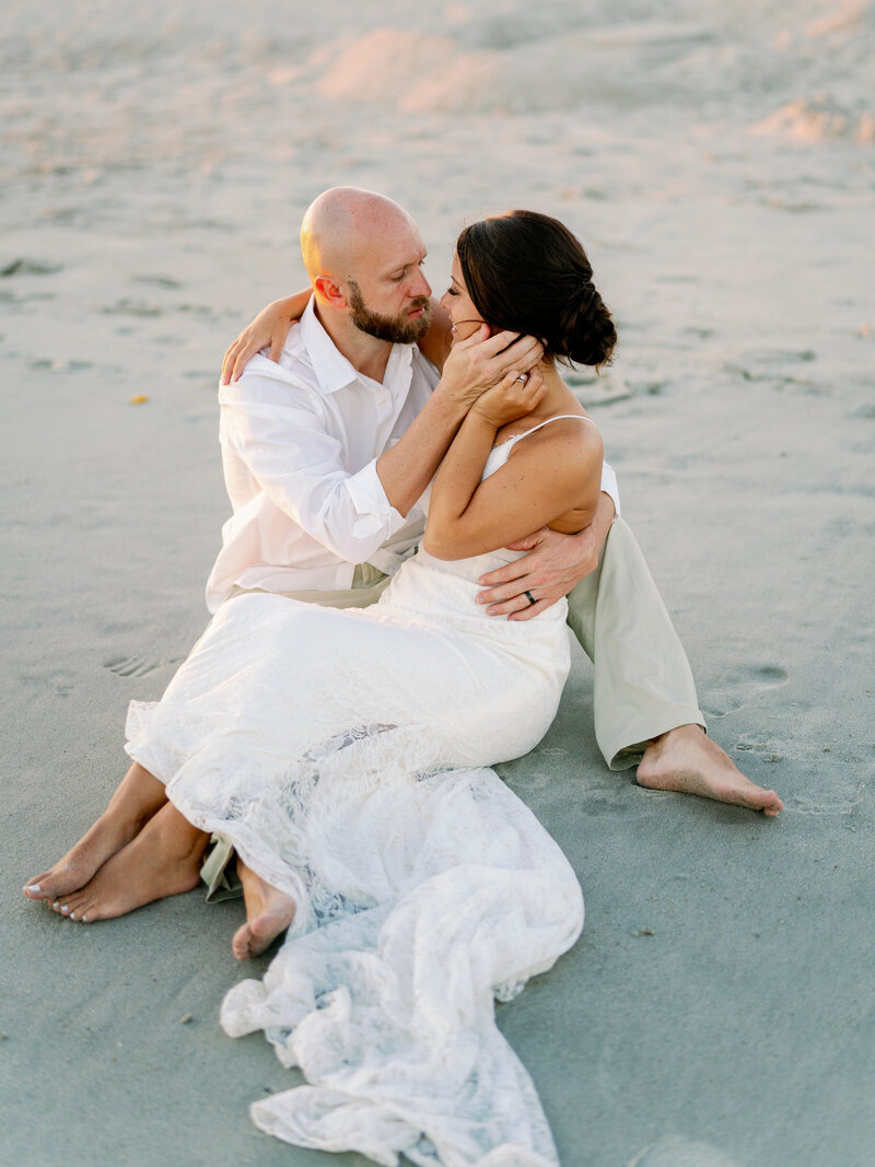 Summer & Josh  | Emerald Isle Wedding Photographer-9