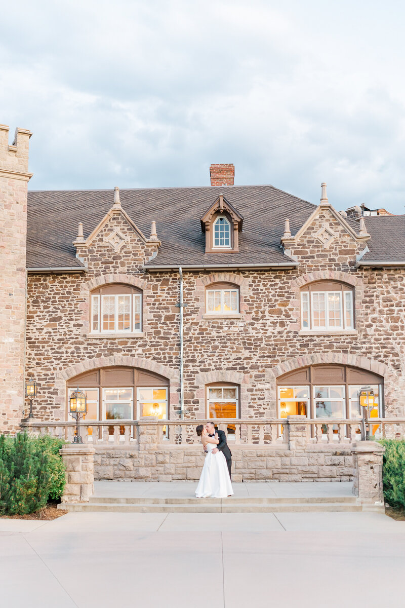 Highlands Ranch Mansion Colorado Spring Dusty Blue Romantic Garden Wedding Elena Spraguer Photography 0155