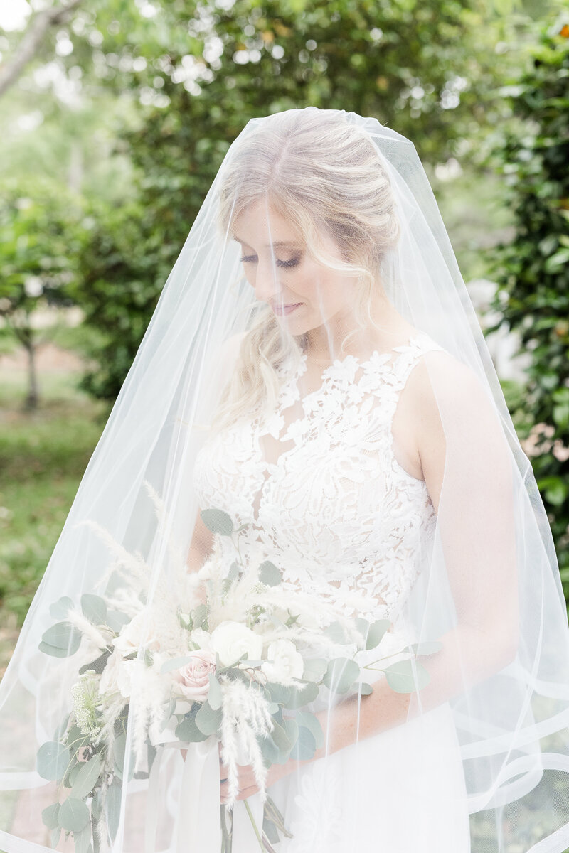 Bridal Portrait at First Presbyterian Church Ocean Springs