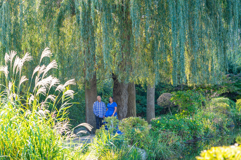 outdoor engagement pictures