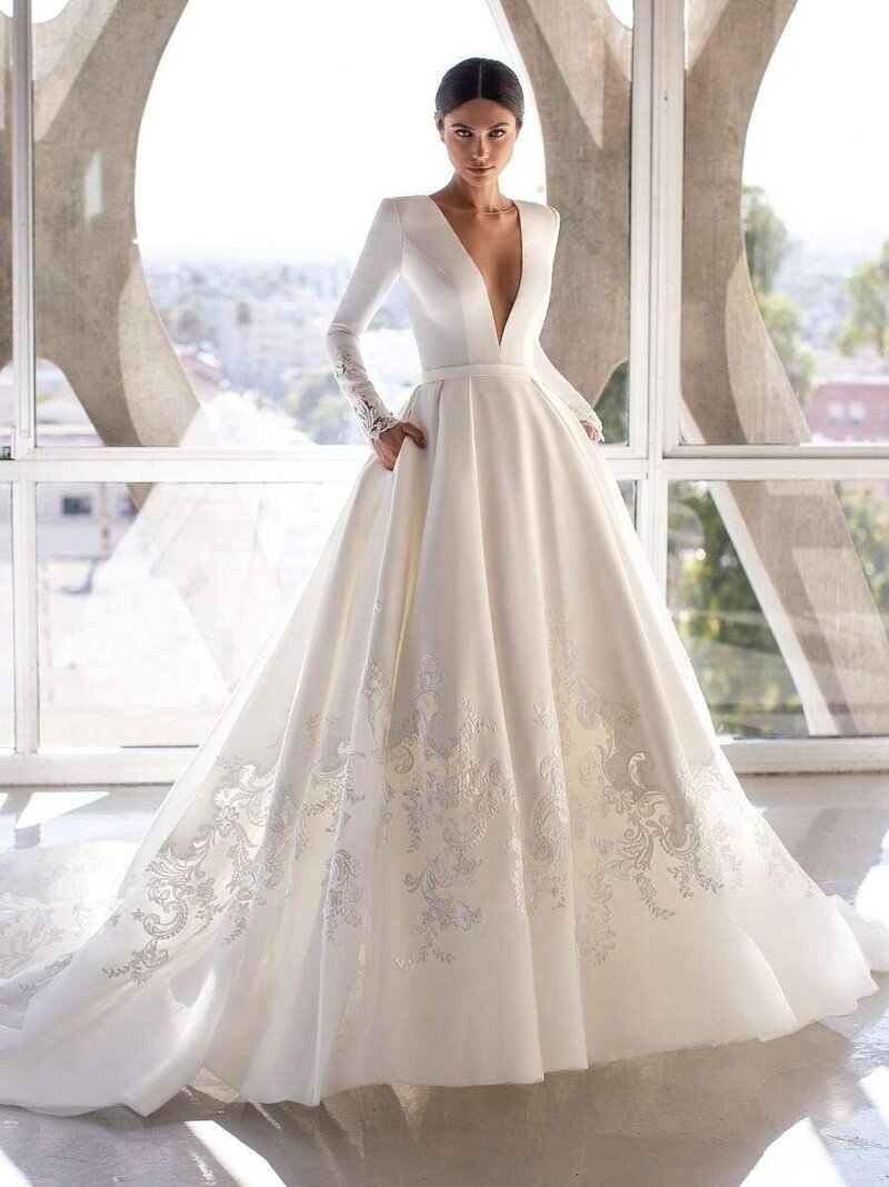 PRONOVIAS BROWN