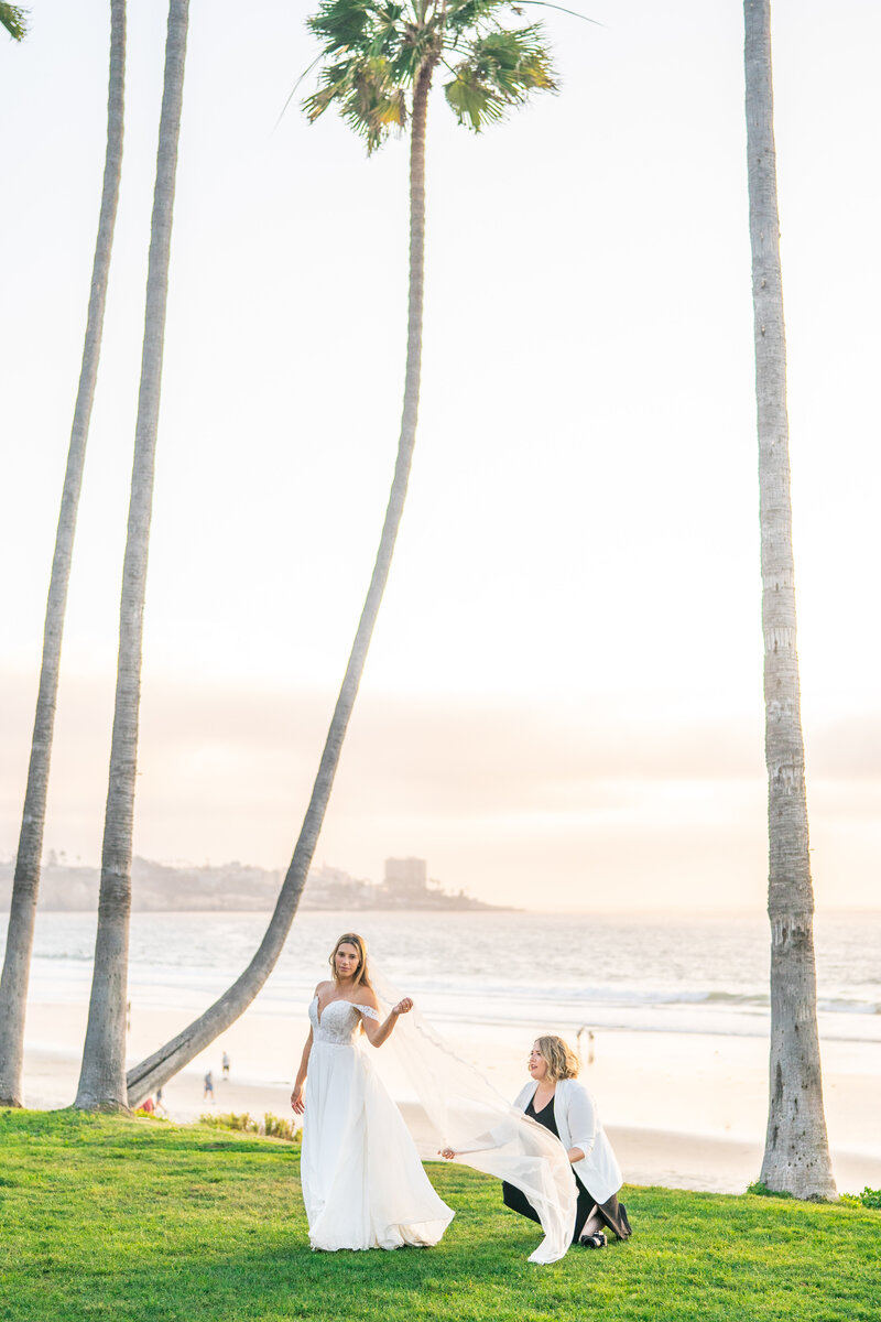 San Diego California Wedding Photographer with Bride