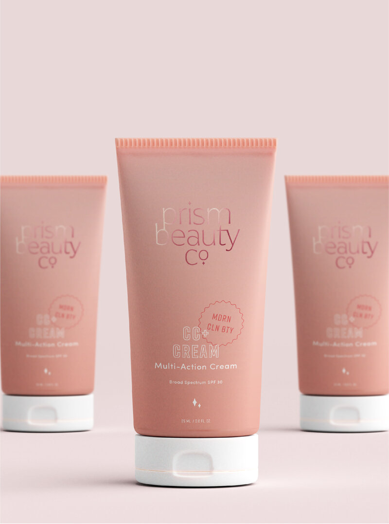 Prism Beauty Co. Packaging Design