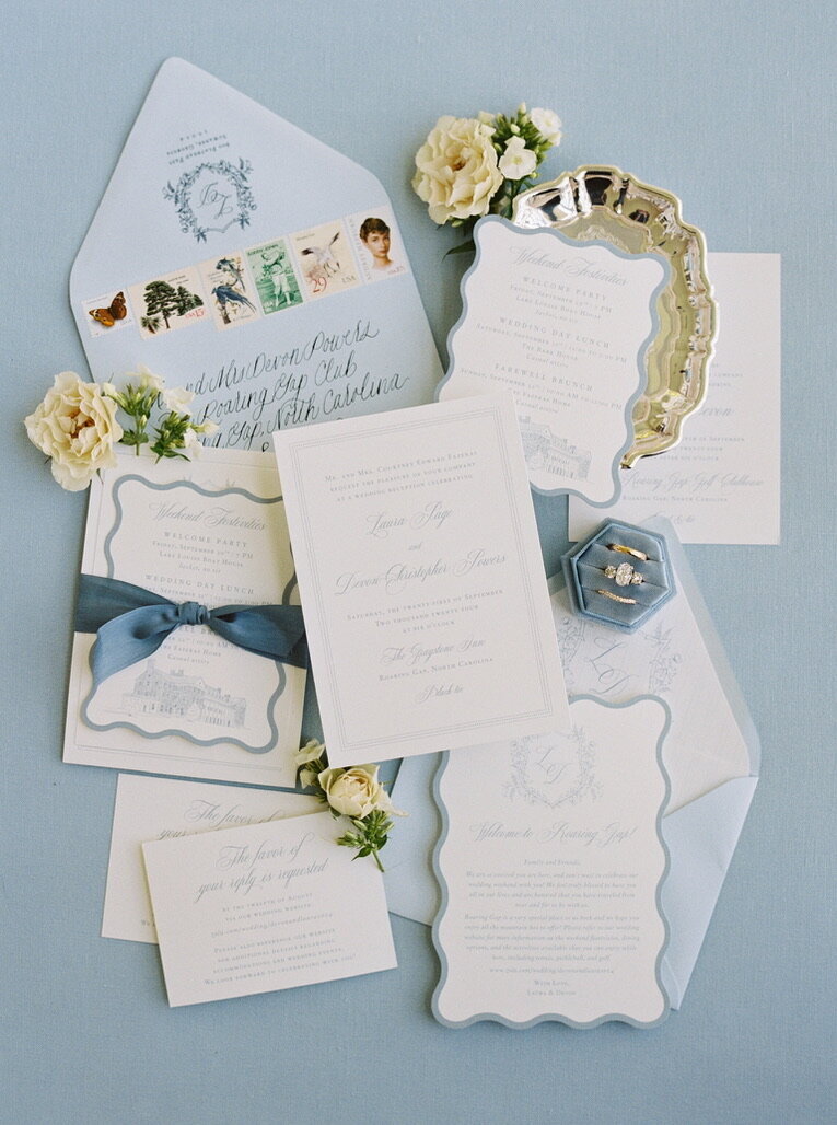 Lindsey Ellen Paper Co. logo – custom wedding stationery designer