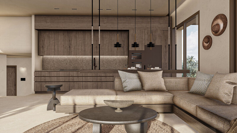 8 person villa