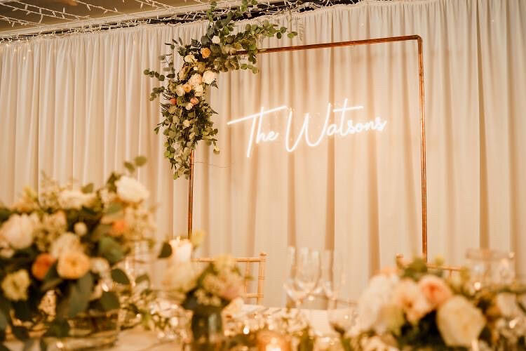 The Word is Love - Wedding Prop Hire in Manchester, UK. Suppliers of Light up Letters, Backdrops, Sequin Walls, Neon Sign Hire, and Wedding Accessories for weddings and events in North West, England