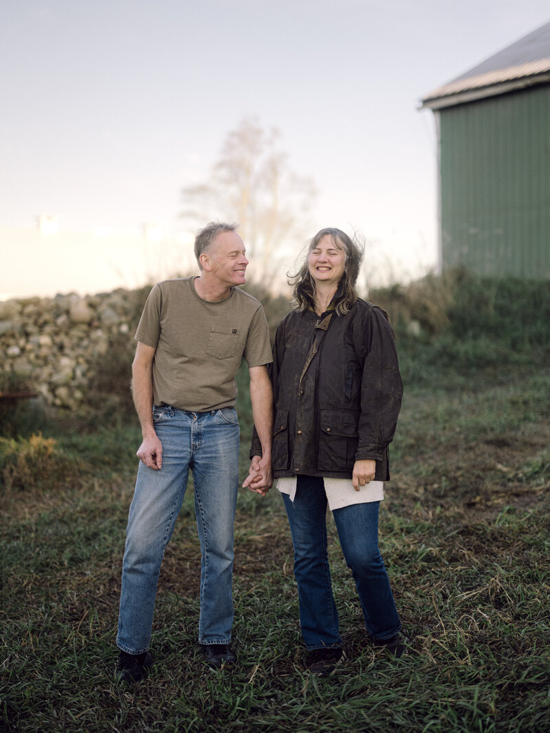 Family portrait session in Oxford County