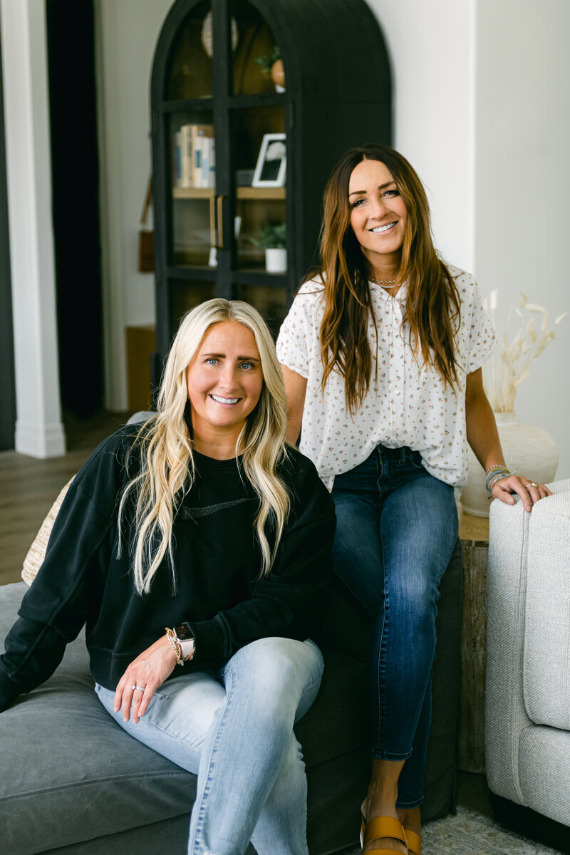 Friends Muriel and Kendra, owners of Shop 1425, share a passion for design and affordable high quality furniture in Utah.