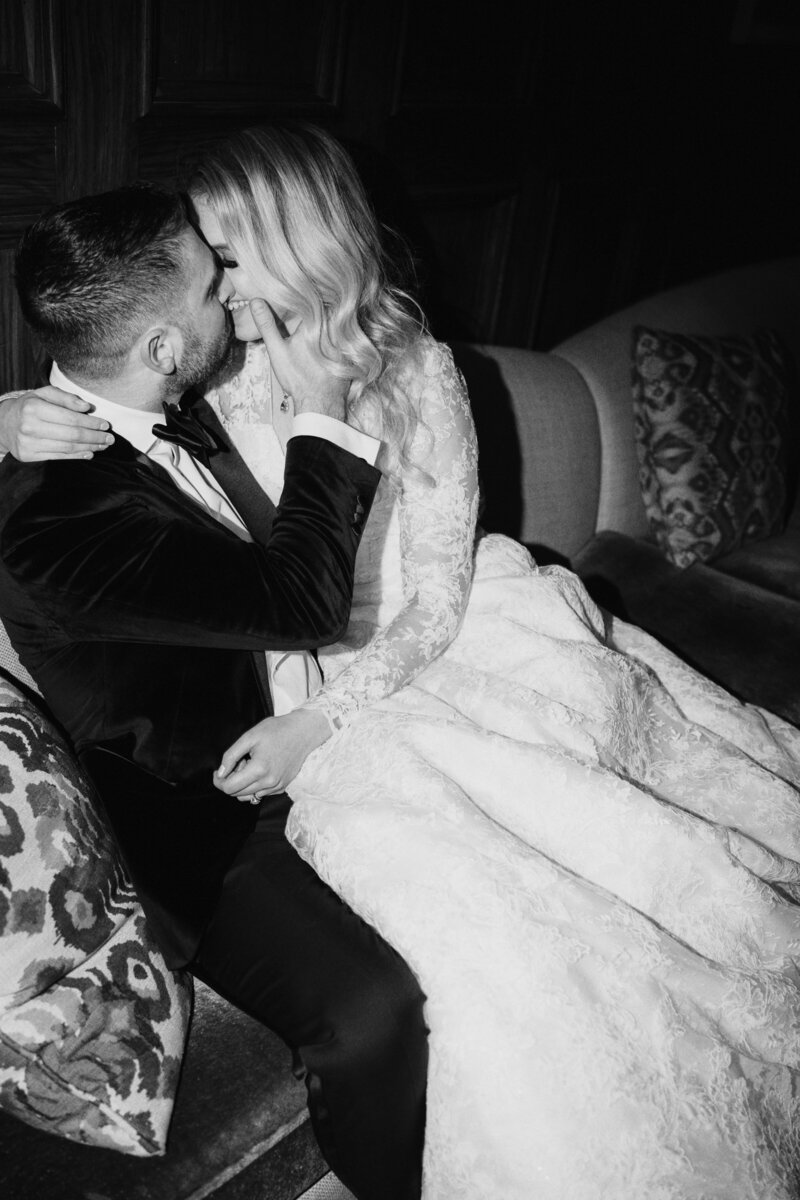 Wedding photo at the Beekman in Manhattan New York City