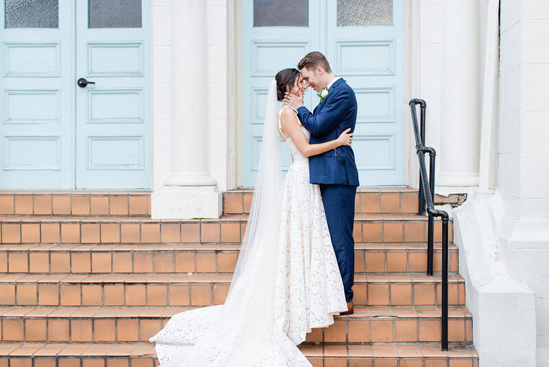Vintage Church & Cannon Room Downtown Raleigh NC Wedding_Katelyn Shelley Photography (134)
