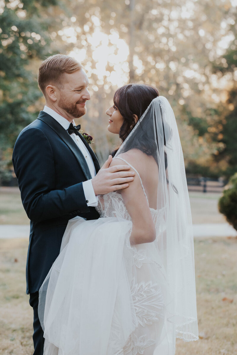 couple looking at each other