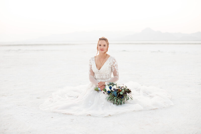 Wedding photograhy at utah salt flats 