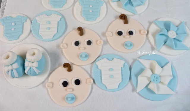 baby toppers fondant