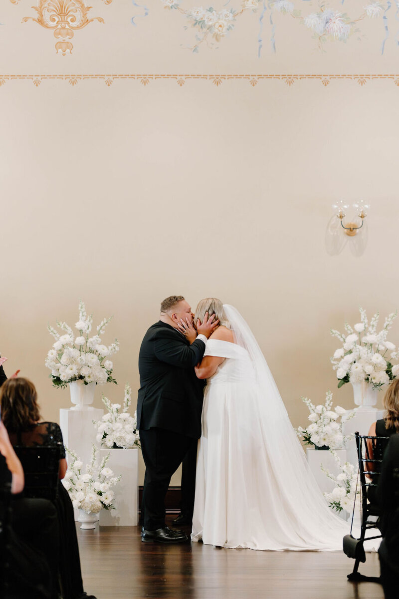 Indiana_Michigan_Wedding Planner_Ana Pierson Photography_Eagles Theatre_Wabash Indiana_Bridal Fashion_Ceremony_Wedding Decor_Happily Married