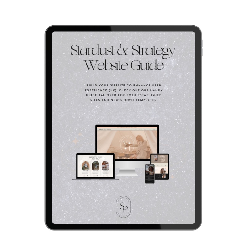 Tablet view of the free Website Strategy  guide