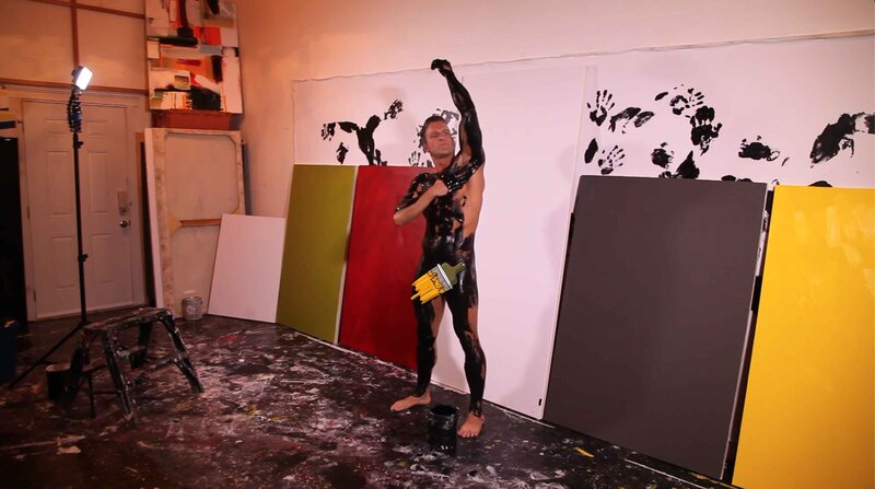 Brent Ray Fraser Private Studio Full Body Painting Demonstration 2014_04