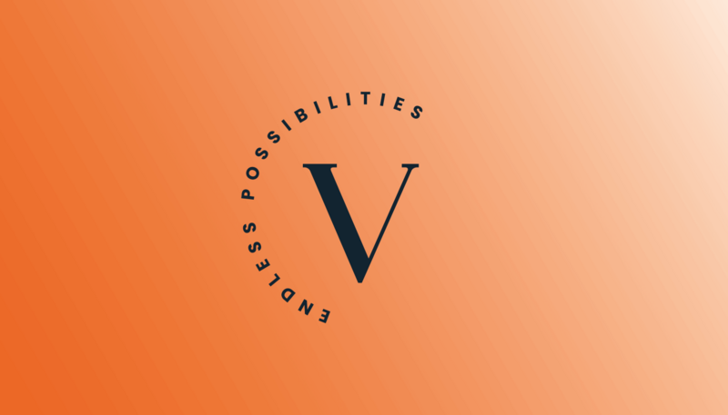 Wordmark with slogan 'Endless Possibilities'. for Virdee Finance and Mortgage Services branding created by Leithal and Co
