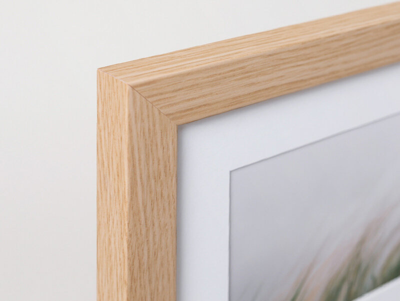 light wood photo frame 