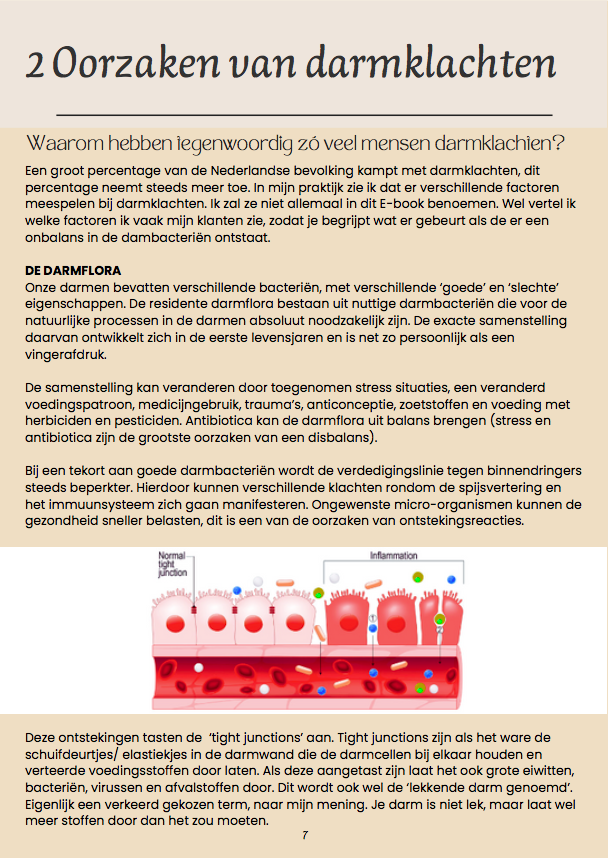 Als je last hebt van je darmen kan het verleidelijk zijn om elk wondermiddel, alle trends en ieder nieuw dieet te gaan proberen. Dit is meestal zonder succes. Je kunt er ook voor kiezen om te leren je lichaam te begrijpen, hoe de spijsvertering verloopt, wat er allemaal mis kan gaan en hoe je dat waar nodig weer kunt herstellen. Ook als je geen darmklachten hebt en je darmen zo gezond mogelijk wilt houden zijn deze inzichten waardevol voor jou.