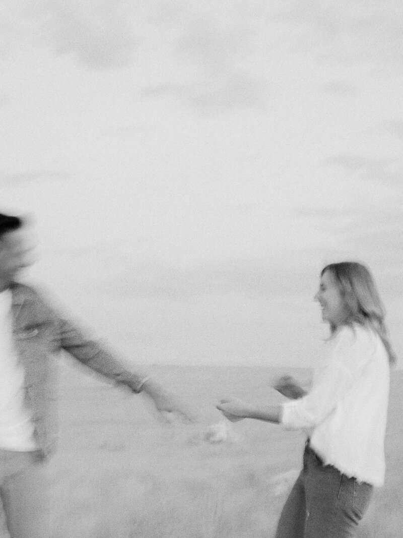 Candid Blurry Couple