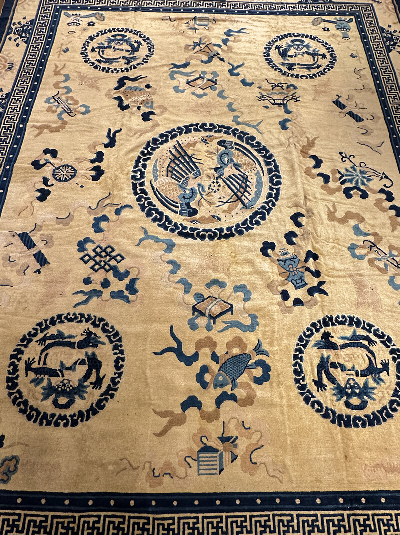 C-21 Antique Chinese Rug IMG_3705