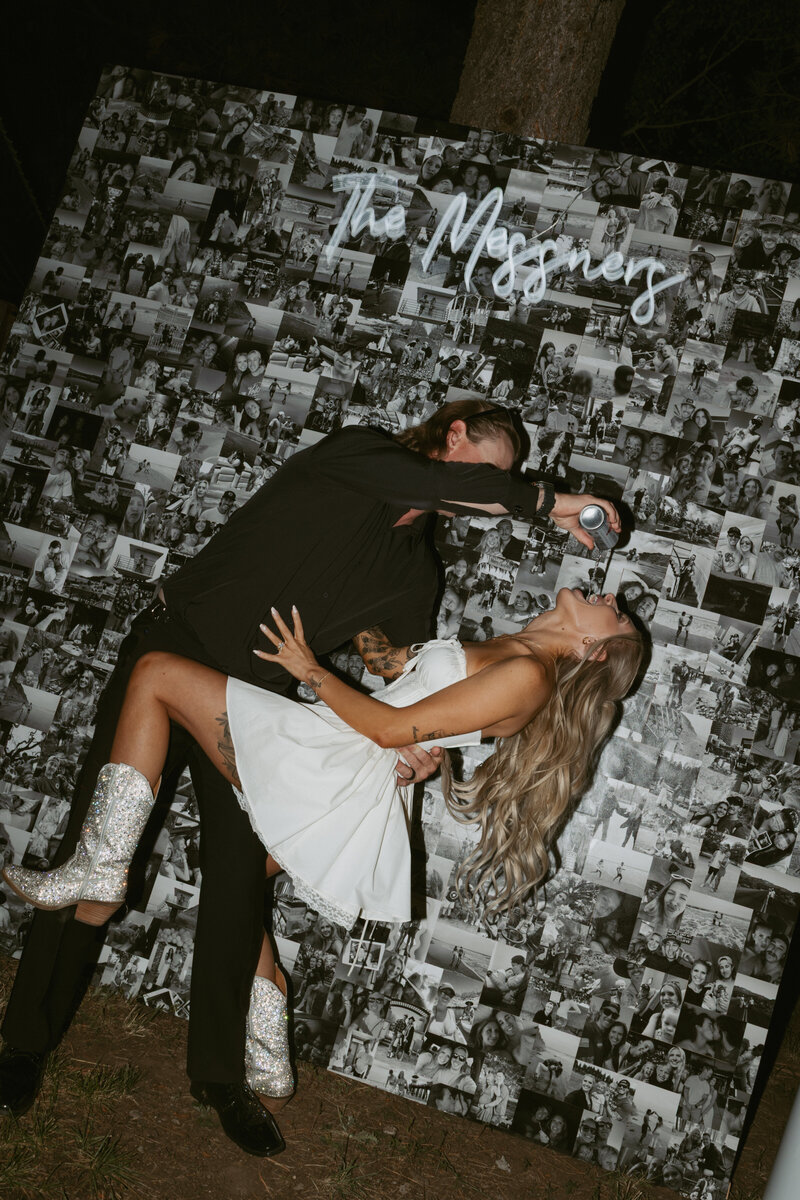 A small wedding in mammoth california