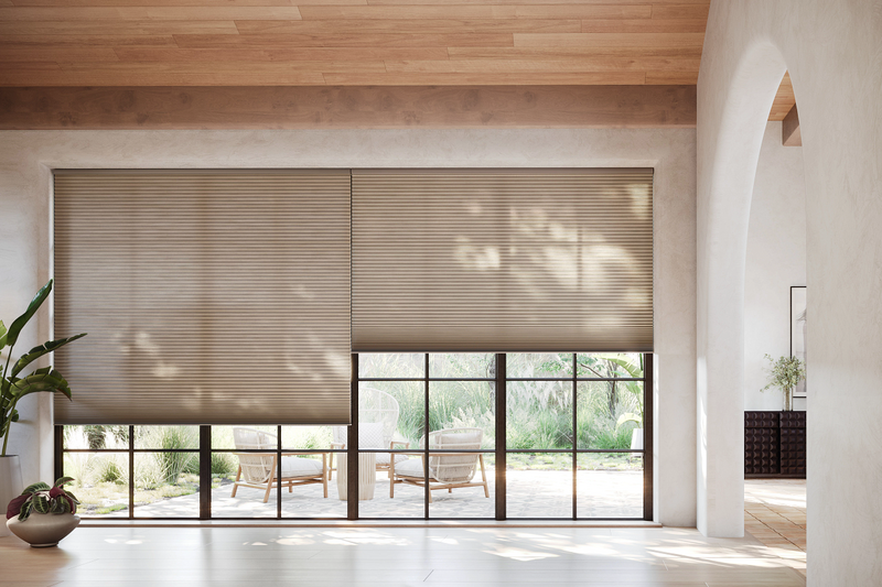 Living space window blinds
