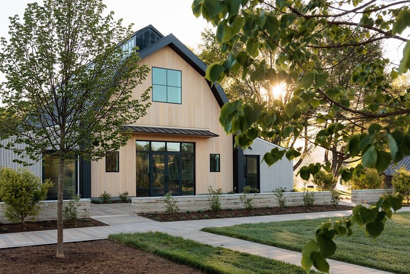 house built from sustainable materials