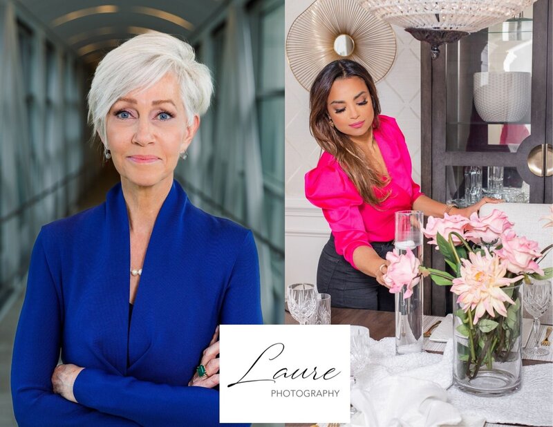 difference between headshot and brand pictures by Atlanta photographer Laure Photography
