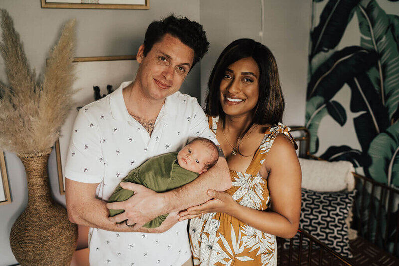 Angelica Pompy Newborn Family Lifestyle Photoshoot