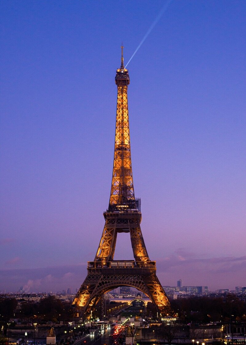Eiffle Tower at Night Large