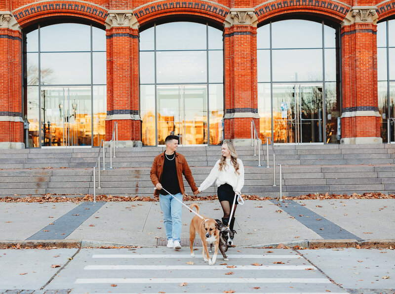 cincinnati music hall wedding, washington park engagement photos