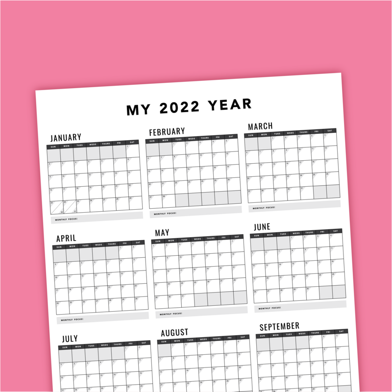 2022 calendar - annual-08