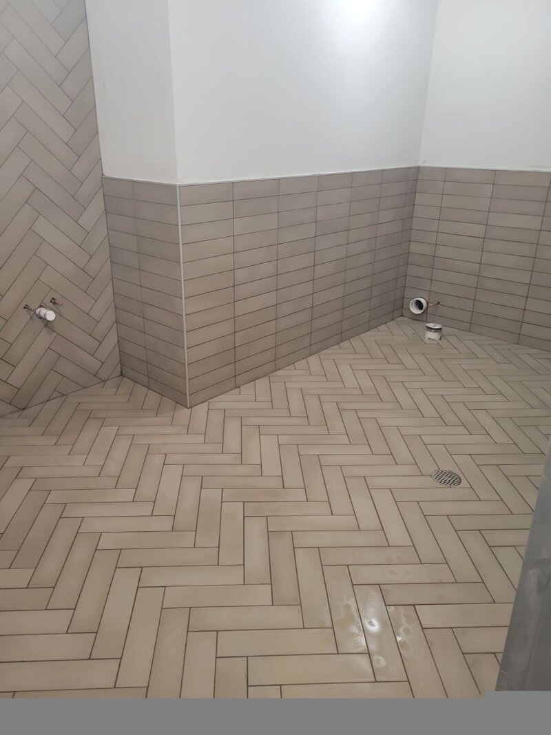 Floor Tech Tile Commercial Bathroom