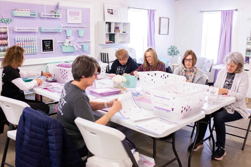 bible study group serving bridgets cradles service project volunteer wichita (7)