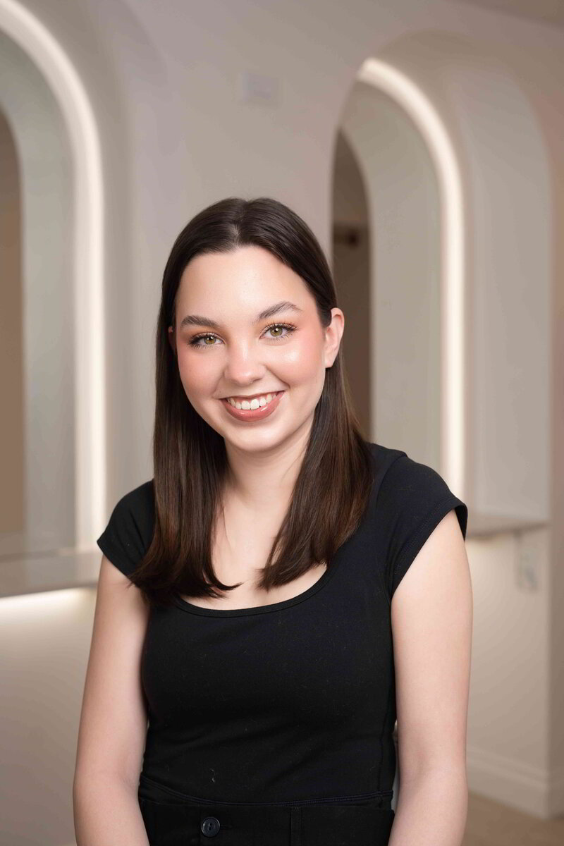 photo of woman smiling