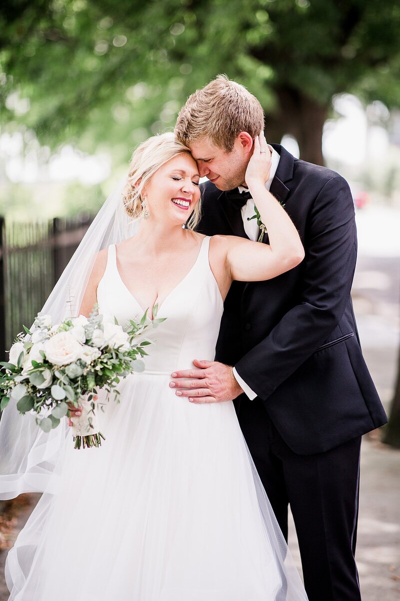hand on cheek by Knoxville Wedding Photographer, Amanda May Photos
