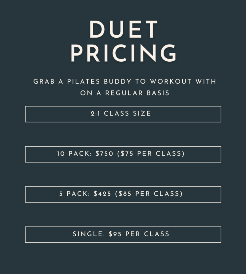 Duet Class Prices