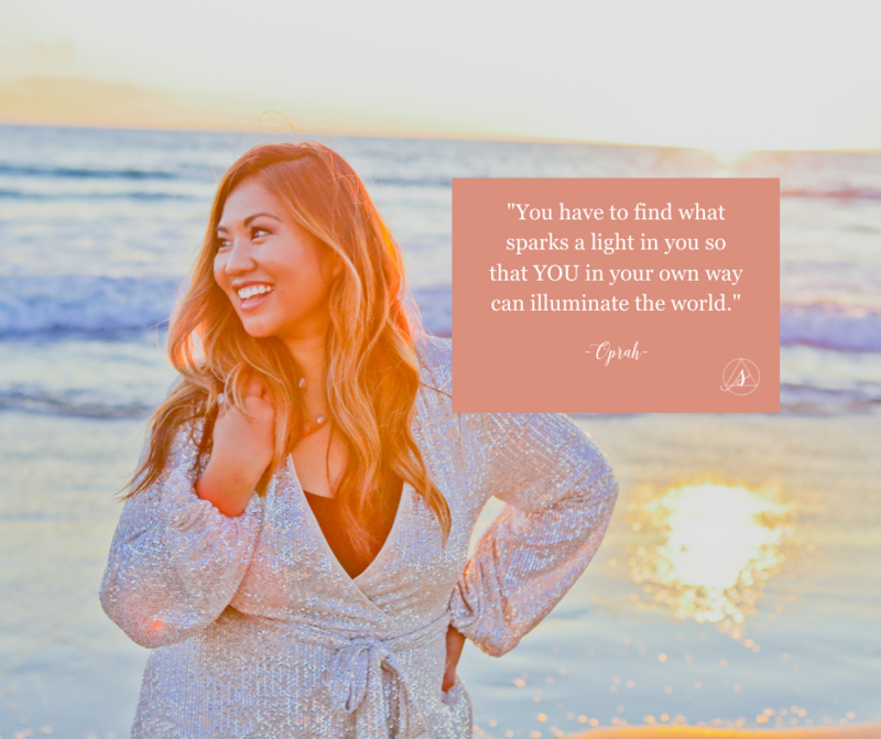 Copy of Copy of Copy of I think it's beautiful the way you sparkle when you talk about the things you love. (Facebook Post)