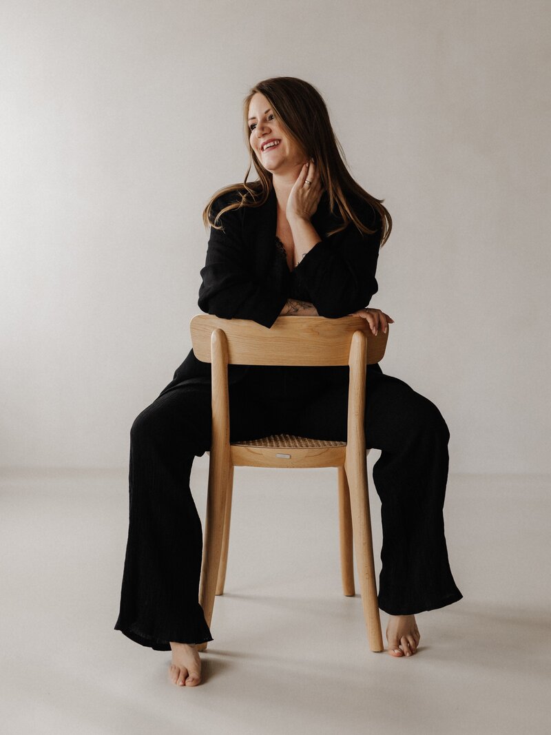 Fotografin Stephanie Widmer auf einem Personal Branding Bild