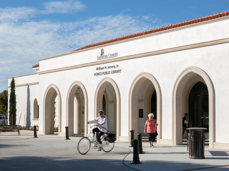 Sweet Sparkman Architecture William H. Jervey Jr. Venice Public Library Landscape 4