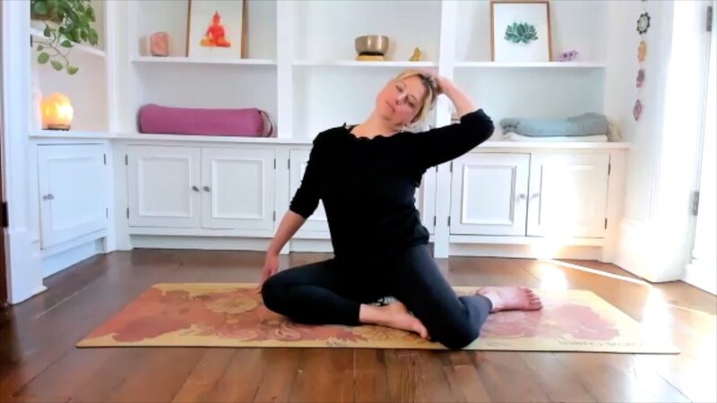 advertisement for yoga and sound bath event