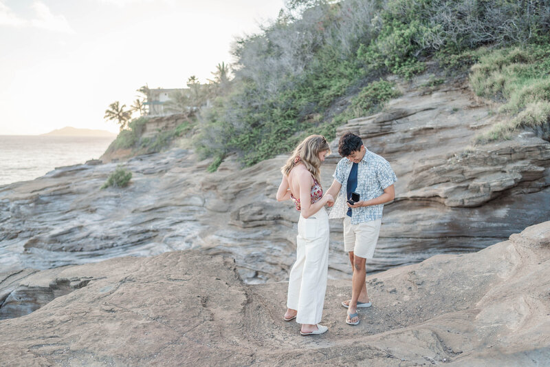 Wedding Proposal Photographer in Hawaii