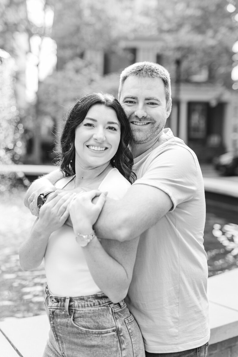 Downtown Louisville Engagement Session - Nicole and Brendan-18