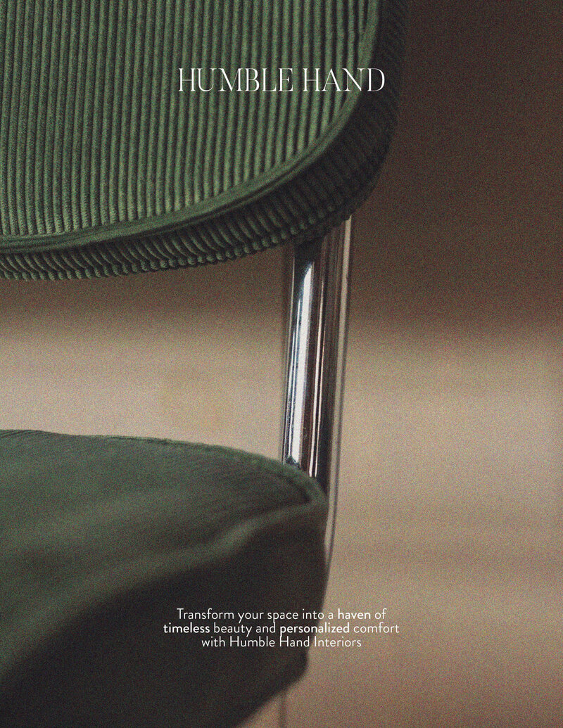 Humble Hand Interior Design Brand Poster