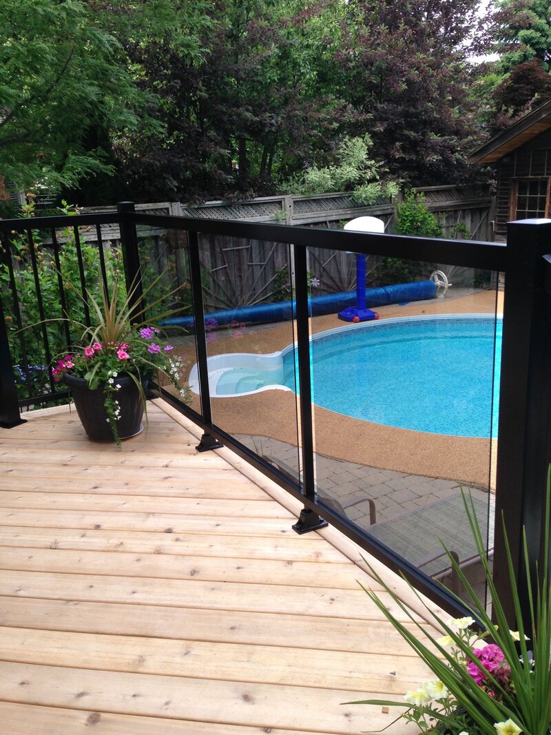 Modern Glass & Aluminum Railings in Boca Raton, South Florida
