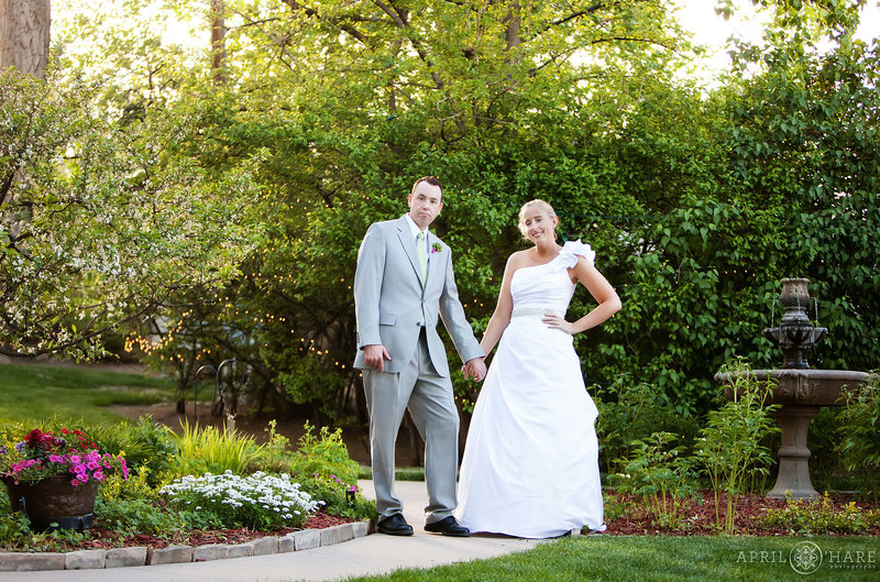 Garden wedding at Tapestry House in Fort Collins