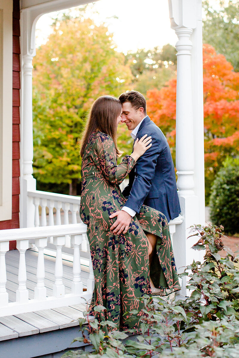 Lenoir-Rhyne University Fall Engagement_NC Wedding 7 Family Photographer_Katelyn Shelley Photography-1 (75)