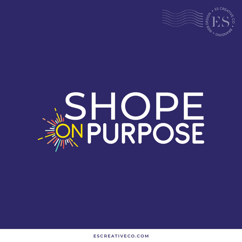 modern & colorful logo design for career coach, Shope on Purpose