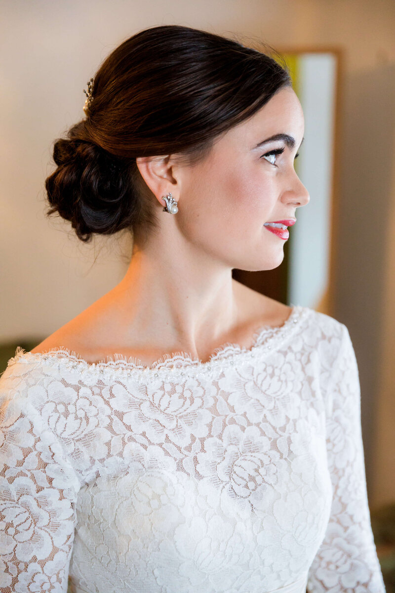 Bridal Hair Bun